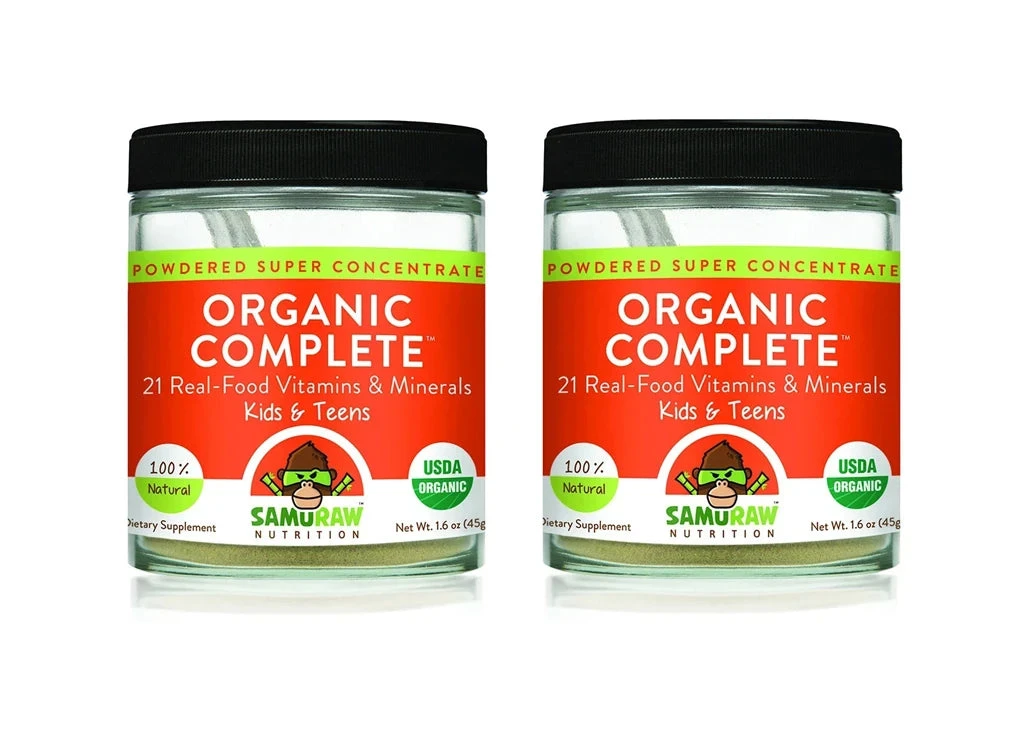 Samuraw Organic Complete for Kids & Teens - DISCOUNT PACKS