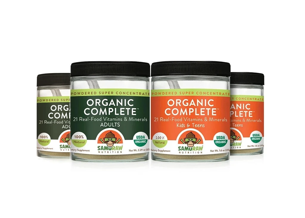 Pack for Adult + Kids & Teens - Samuraw Organic Complete
