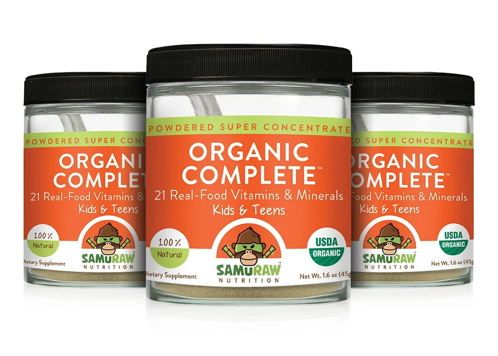Samuraw Organic Complete for Kids & Teens - DISCOUNT PACKS