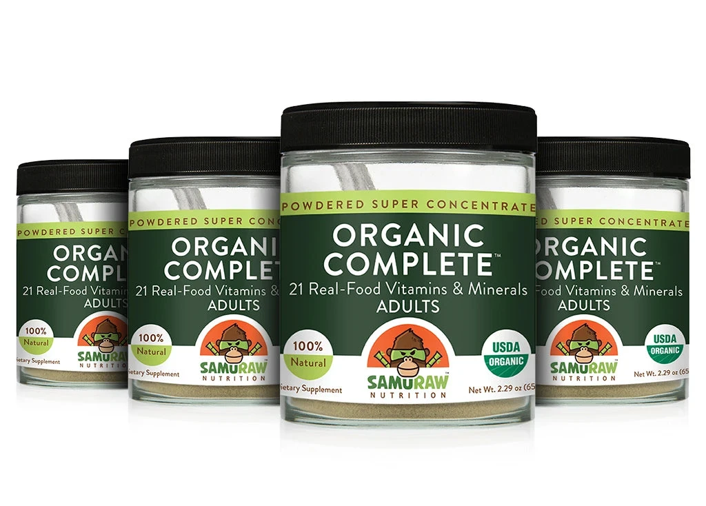 Samuraw Organic Complete for Adults - DISCOUNT PACKS