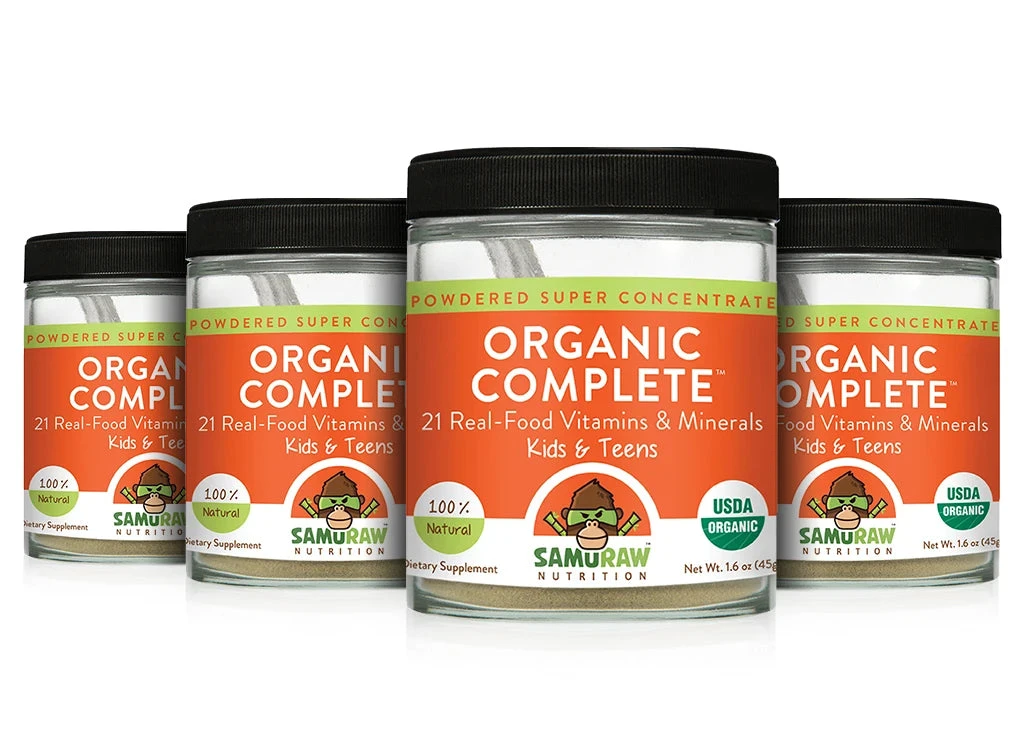 Samuraw Organic Complete for Kids & Teens - DISCOUNT PACKS