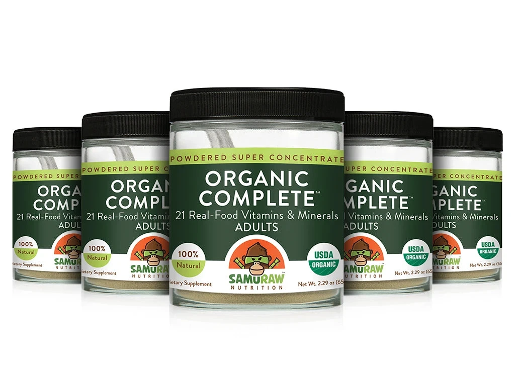 Samuraw Organic Complete for Adults - DISCOUNT PACKS