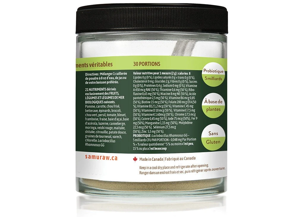 Samuraw Organic Complete for Adults - DISCOUNT PACKS