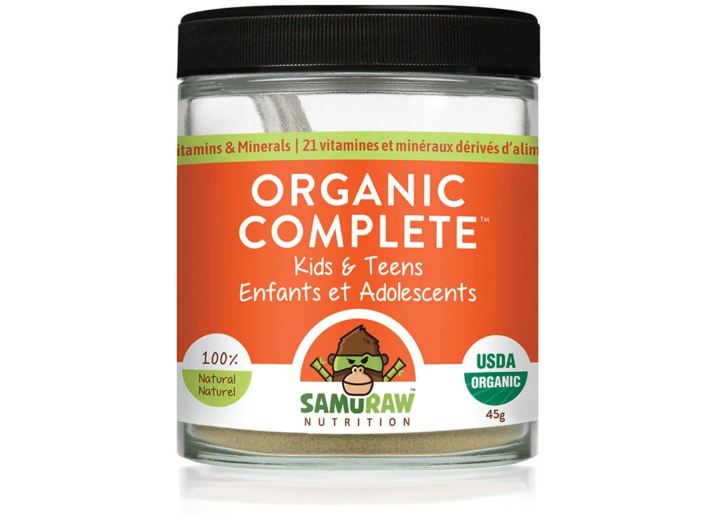 samuraw organic complete for kids